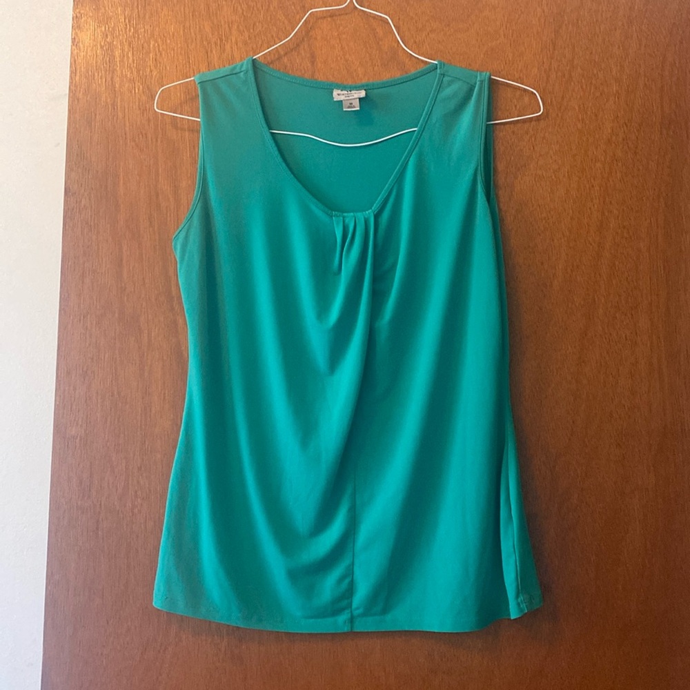 Worthington Medium Green blouse.